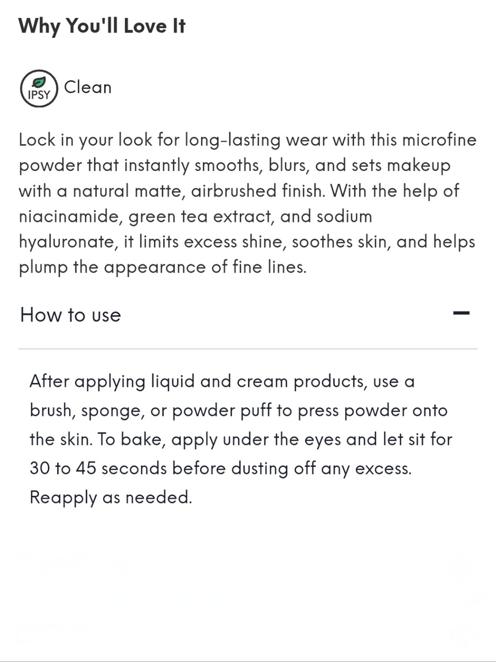 💥Sale💥Lys Beauty Triple Fix Translucent Loose Setting Powder In Resilience - Picture 4 of 4